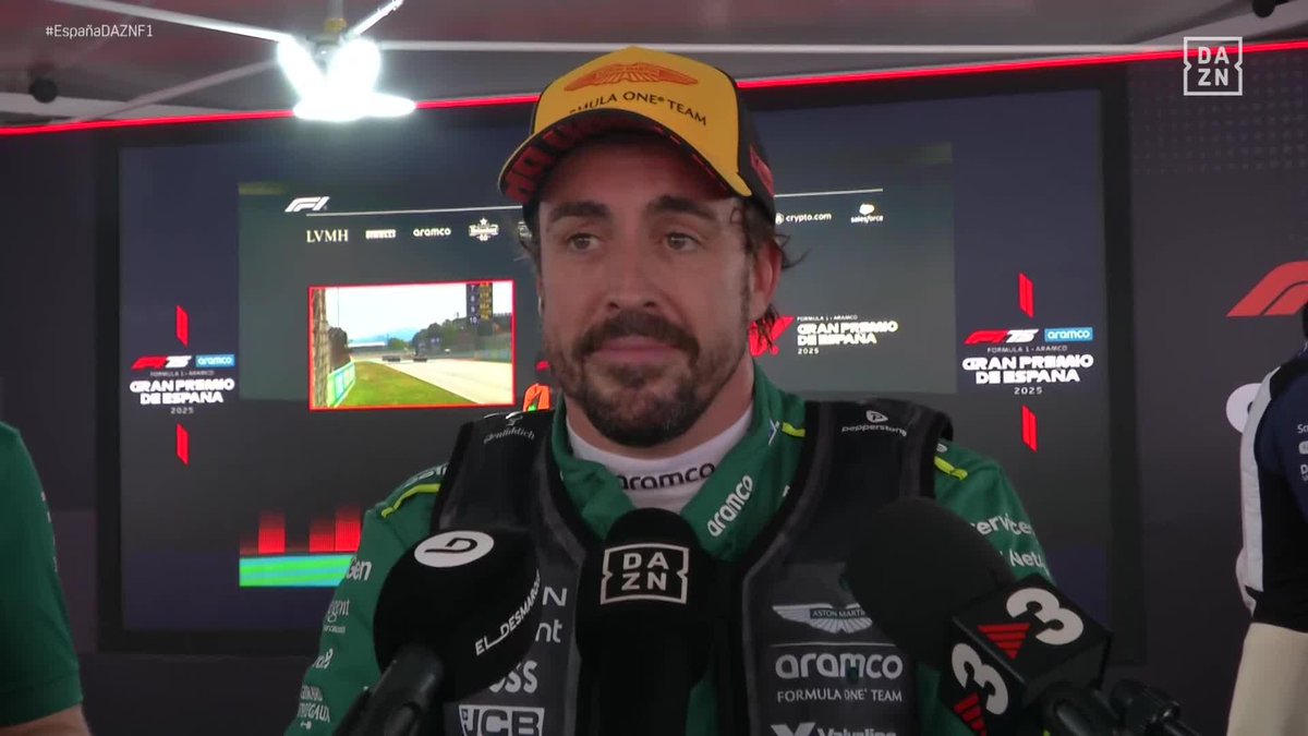 🗣️ Fernando Alonso: "Somos más competitivos y me divierto más" #EspañaDAZNF1 🇪🇸