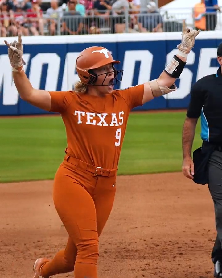 100% Texas Fight on deck #HookEm | NCAA Softball