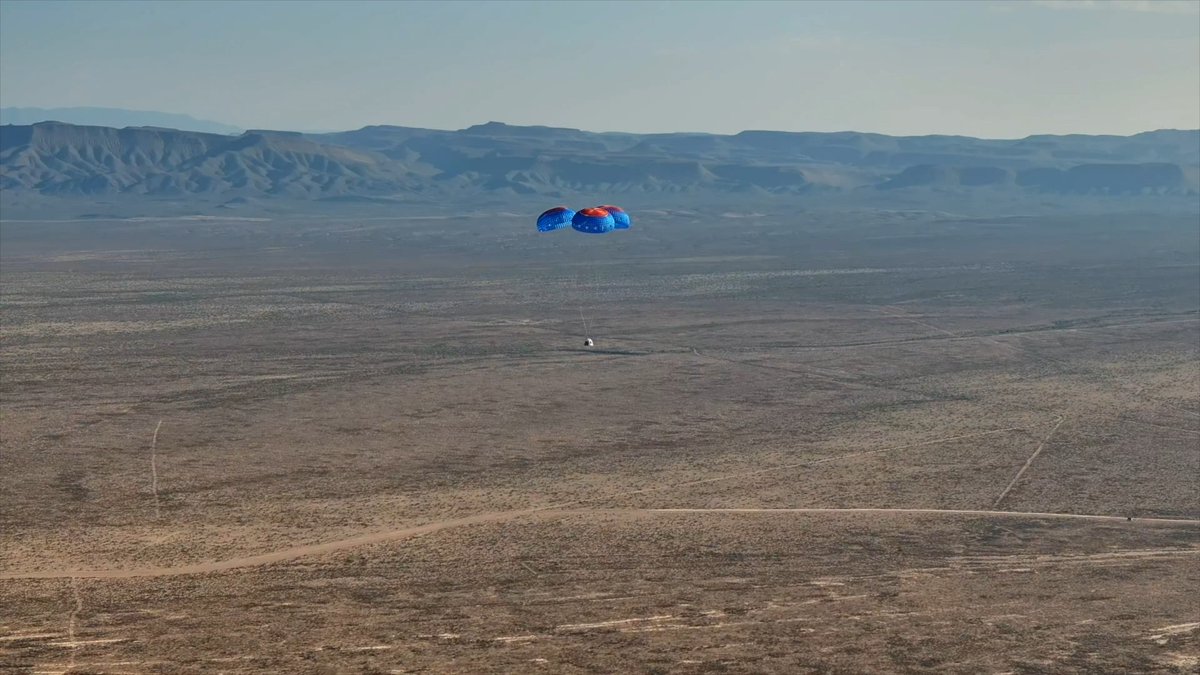 Welcome back to West Texas, NS-32 crew!