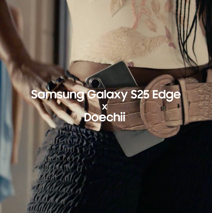 New phone, new drip. ✨ Every look hits harder with the all-new #GalaxyS25 Edge that’s packed with features but light on your fit. Just ask Swamp Princess🐊. 👀 #GalaxyAI Buy yours now: