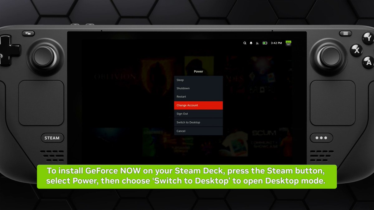Installing the GeForce NOW app on your Steam Deck? 🌩️ Check out this walkthrough video to help you start playing in the cloud in no time. 🎥👇 #GFNOnSteamDeck