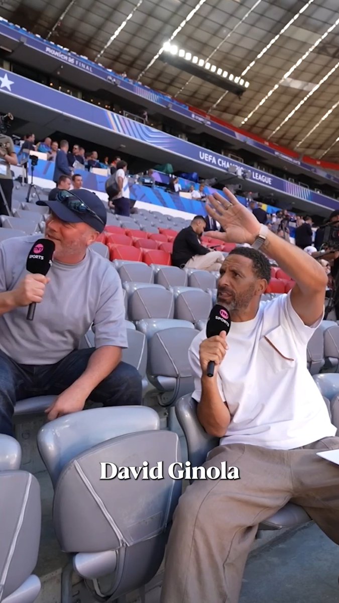 When Rio and Ally spotted David Ginola 🤣 Rio Ferdinand | David Ginola