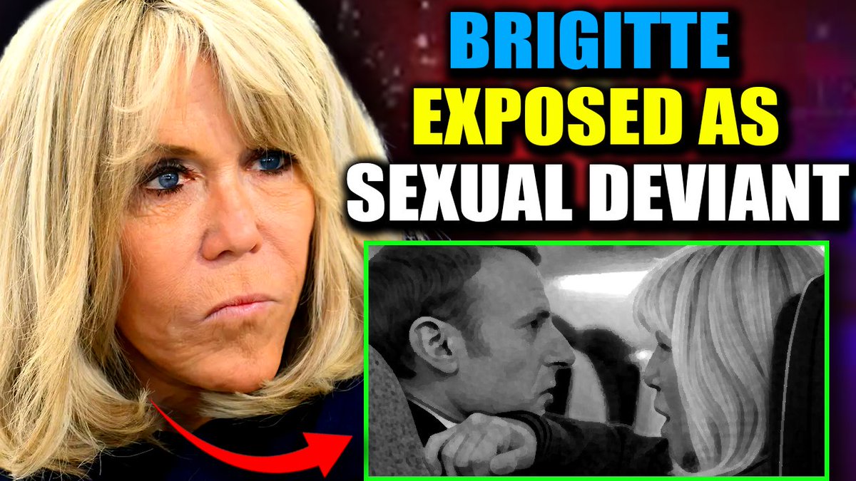 Flight Attendant Leaks Footage Proving 'Predatory' Brigitte Macron is Biologically Male A flight attendant who was on that French presidential flight to Vietnam has finally broken her silence. She has released verifiable, crystal-clear 4K footage that proves Brigitte Macron is biologically male, and that France's First Lady is also a predator who attempted to sexually assault Emmanuel on a plane full of witnesses. To see the full video please subscribe to me on X.