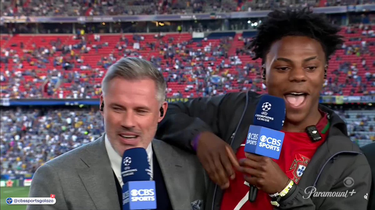"My bowels was moving." 😭 Speed⭐️ crashed up the #UCLToday studio with an apology for Micah Richards 😅