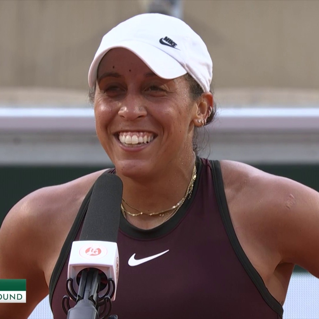 "Hungry for more wins" 💪 Madison Keys is aiming to go all the way, after her third round victory over Sofia Kenin 🏆 #RolandGarros #Tennis #RG25