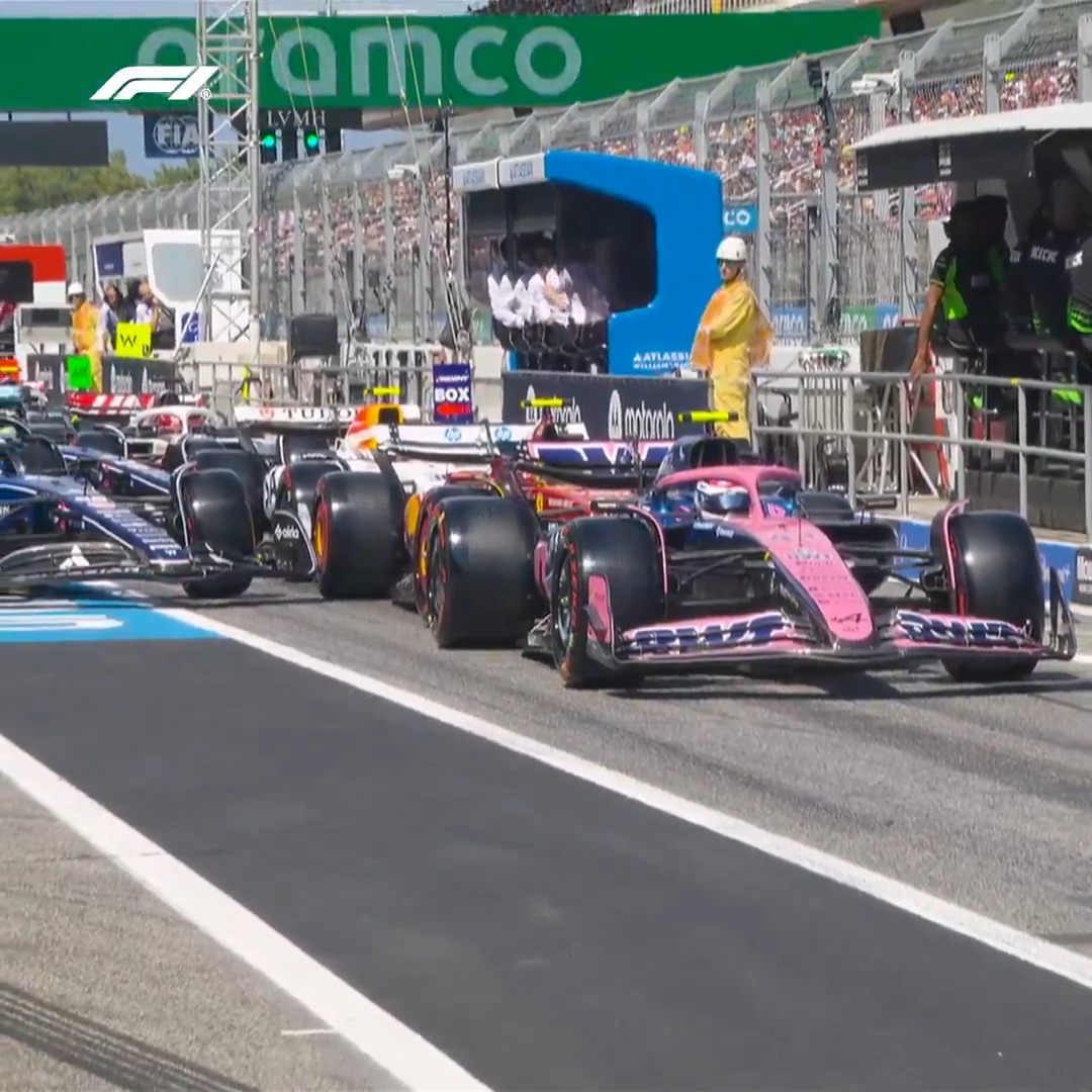 📻 "Switch off, switch off" An unfortunate end to qualifying in Q1 for Franco Colapinto 😢 #F1 #SpanishGP