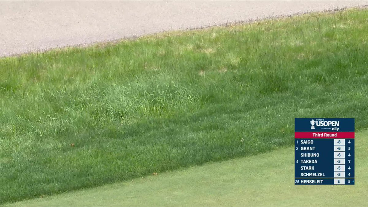 Drove the green. Made double. ONE OF US!