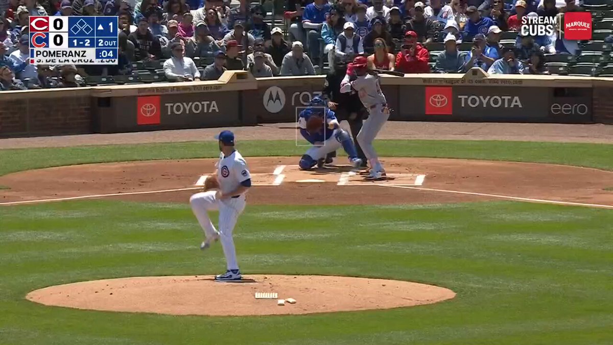 3 up, 3 down for Drew Pomeranz in his first start since 2019 🤯 He's now thrown 13.2 scoreless innings in 2025.
