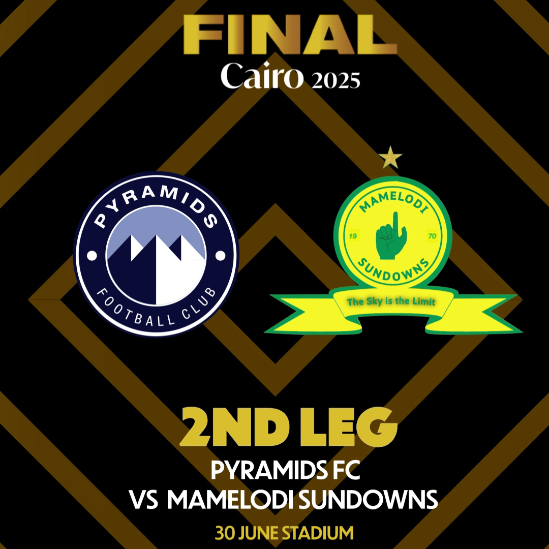 The biggest night in African club football! ๐ Pyramids FC take on Mamelodi Sundowns for the ultimate glory, for the #TotalEnergiesCAFCL title! Who takes it? ๐