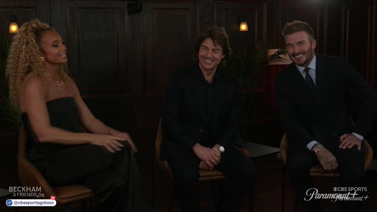 It's the #UCL final with a superstar twist 💫 Join Kate Abdo, David Beckham and Tom Cruise to watch the #UCL final 🏆