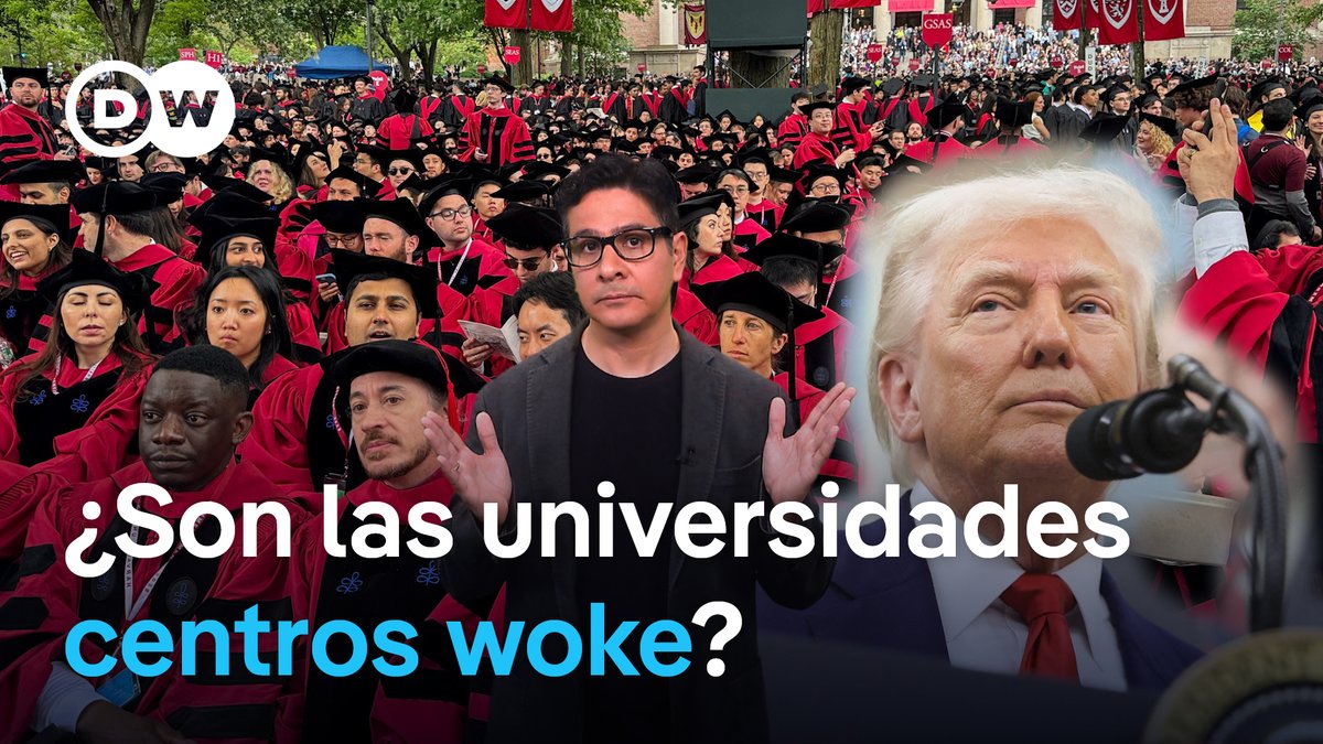 Por qué Trump ha declarado la guerra a las universidades de Estados Unidos El presidente dice que prefiere dar el dinero a las escuelas de oficio, que sus medidas se deben a derivas antisemitas y de izquierda “woke” en las #universidades. Pero muchos creen que hay otras razones por las tendencias autoritarias del trumpismo y su ambición de acabar con el liberalismo que representa el mundo académico. ¿Estamos ante una guerra cultural para silenciar a los críticos de un gobierno cada vez más autoritario? Por otro lado, ¿qué tan progresistas, es decir, de izquierda, son las universidades de Estados Unidos? Lo vemos en #DWAnaliza /cc