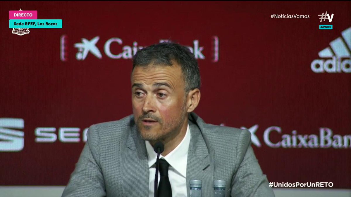 Luis Enrique: "Todos sabemos que vamos a perder seres queridos en nuestra vida pero hay mucho tabú y mucho miedo. Cada persona lo siente de una manera. Nosotros lo estamos haciendo un proceso natural como lo sentimos con entereza".
