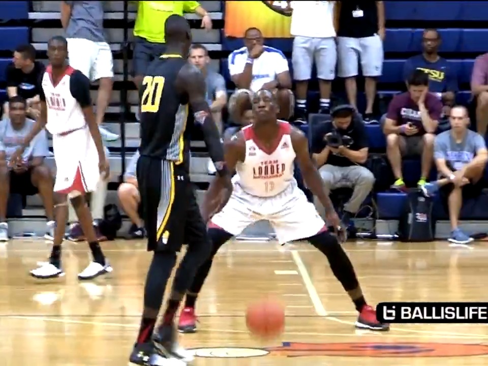 Bam Adebayo on Thon Maker breaking his ankles in high school: "I give him credit. Tough move. But I say that clip got him drafted. I take credit for that. That man went lottery off of that clip right there"