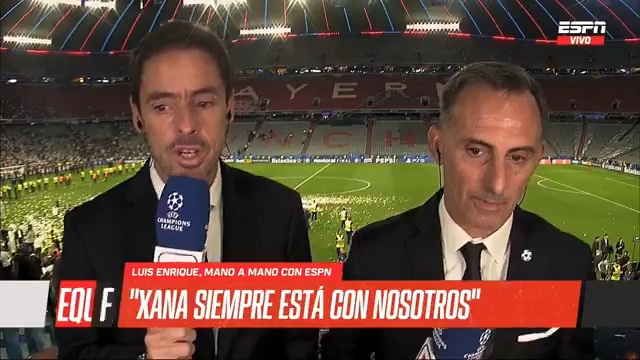 ¡Se emocionó Mariano Closs! Las lágrimas del relator desde Alemania tras escuchar las palabras de Luis Enrique para su hija Xana, fallecida en 2019. 📺 La #UCLFinal, por #DisneyPlus