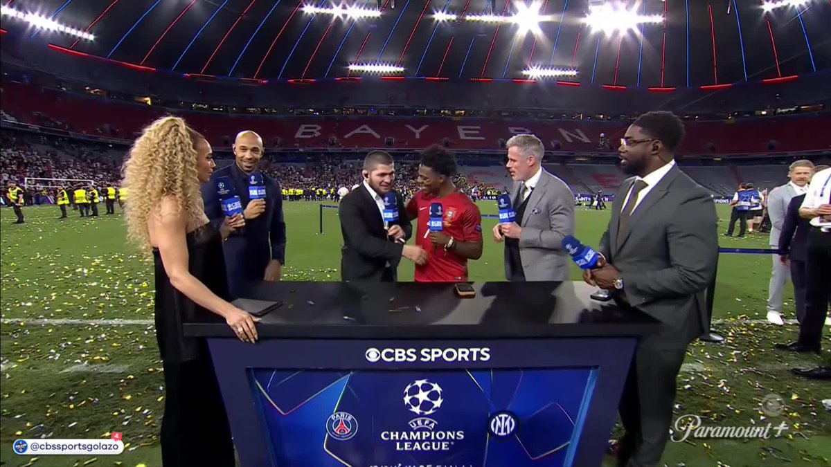 UFC legend Khabib Nurmagomedov joins the #UCLToday crew 💥