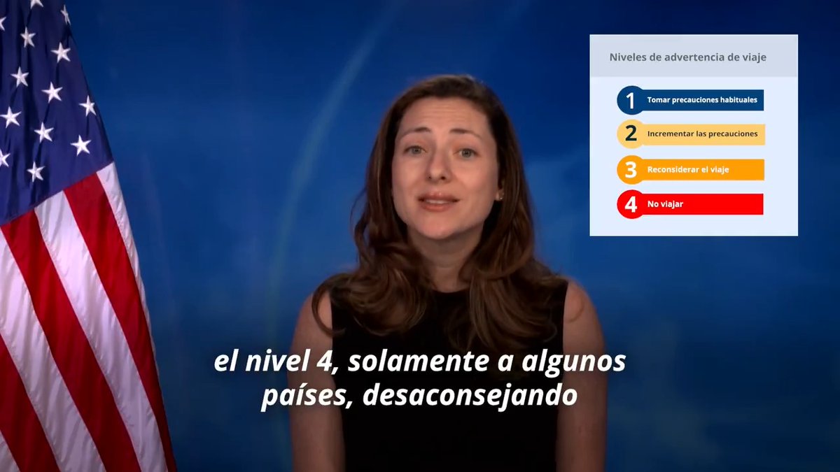 Los ciudadanos estadounidenses NO deben viajar a Venezuela, y los estadounidenses que vivan en Venezuela deben salir del país inmediatamente. Tome en serio esta advertencia y vea este video: