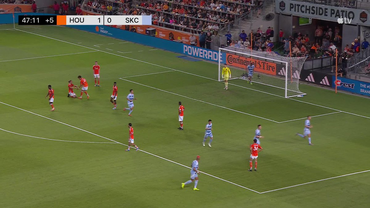 Dejan Joveljic finds the Sporting Kansas City equalizer just before the break!