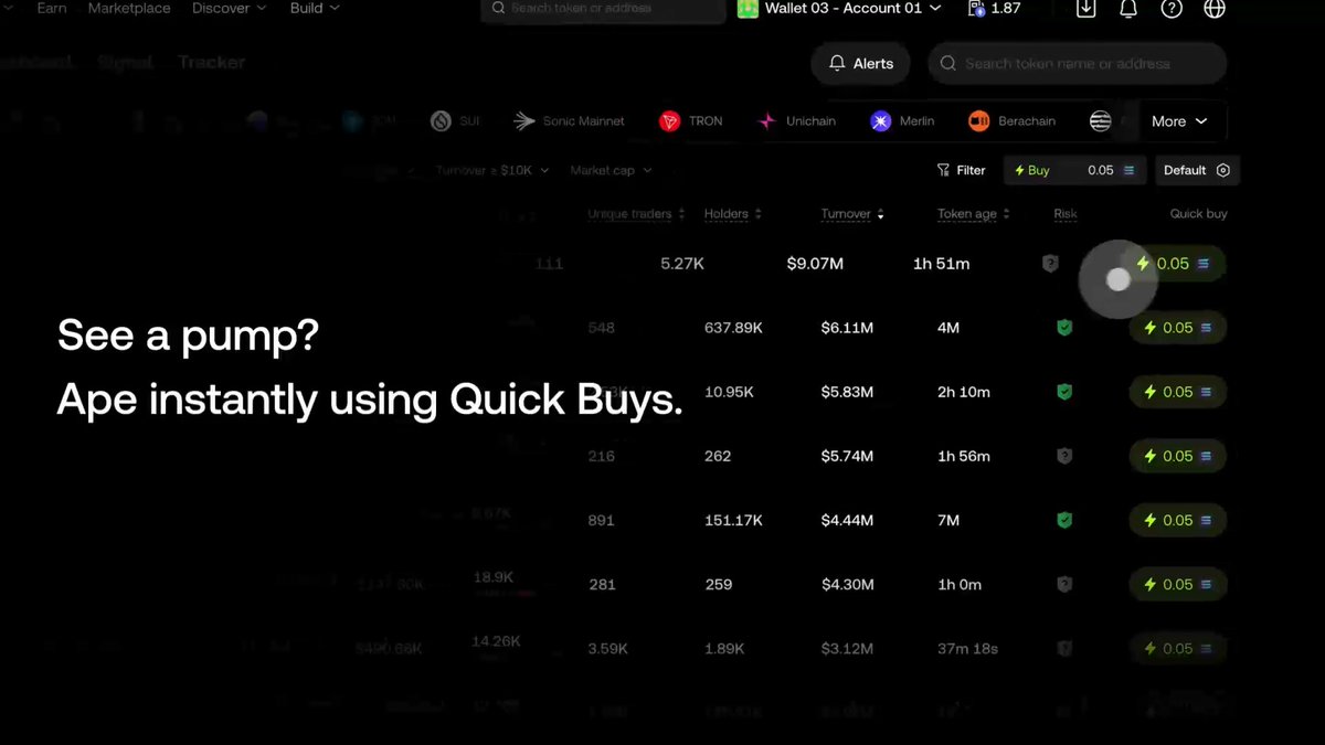 We launched our upgraded DEX a month ago, but we're not resting on our laurels 👑 Check out the latest features we've added below👇