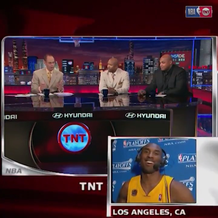 Farewell to NBA on TNT. Mamba Forever.