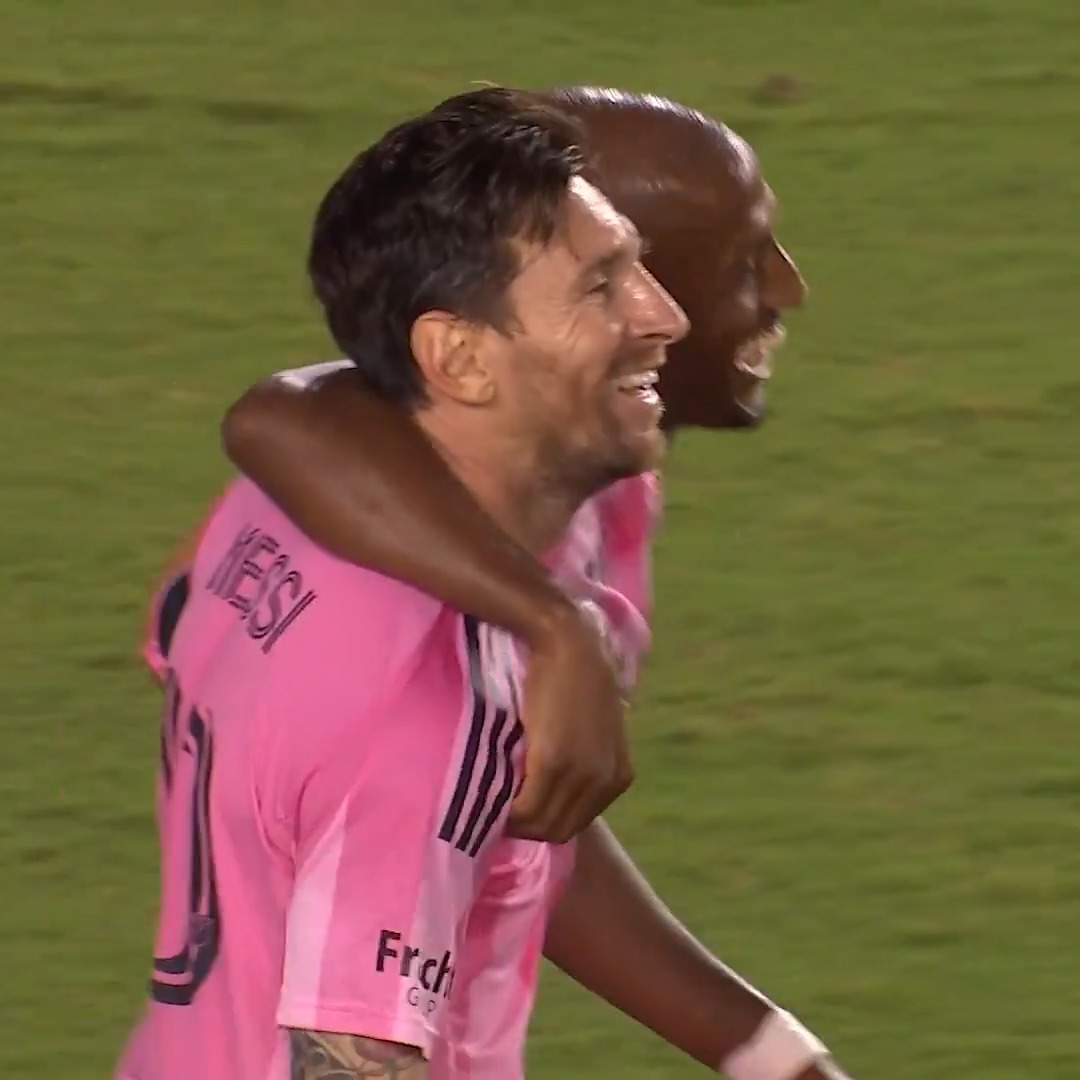 Leo Messi was involved in four of Inter Miami’s five goals against Columbus Crew 🎁⚽⚽🎁