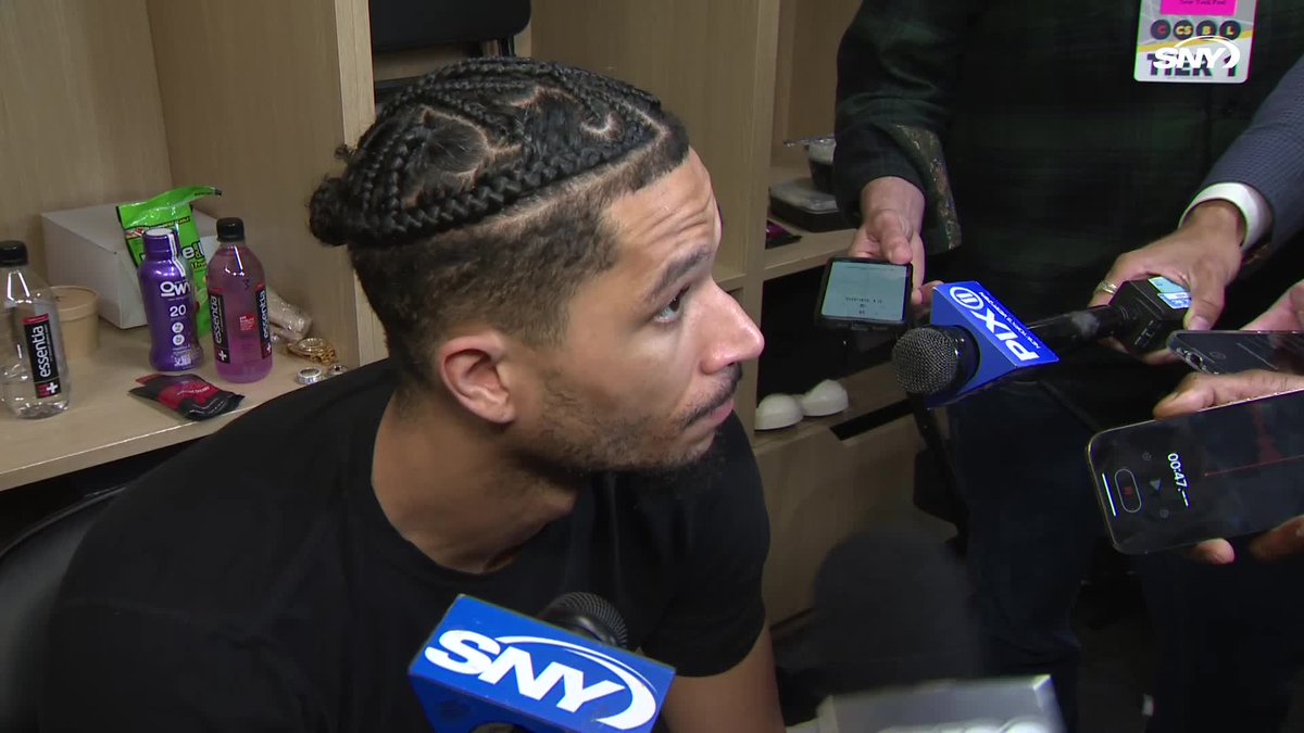 "We knew we kind of gave this one away. You can't start 0-2, especially losing two at home. You can't give away games in the playoffs." - Josh Hart