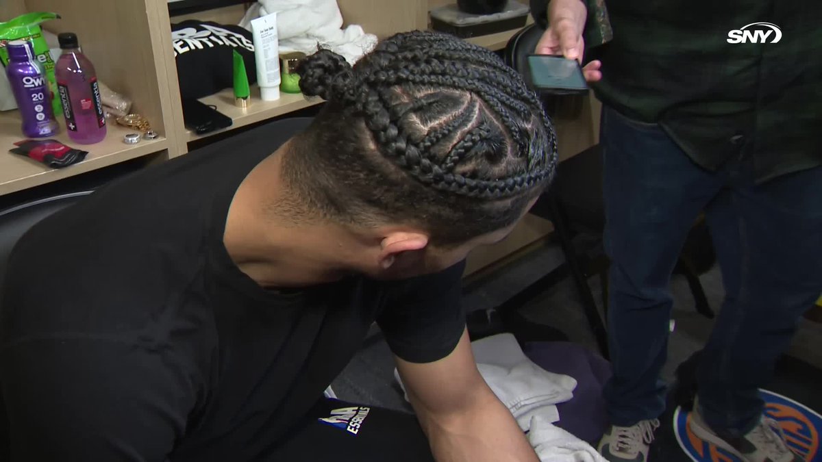 "They obviously played well, they played fast. Turnovers were tough for us. We had some lapses in communication. In the postseason, you can't do that. Josh Hart talks about what he saw in the Knicks' loss to the Pacers: