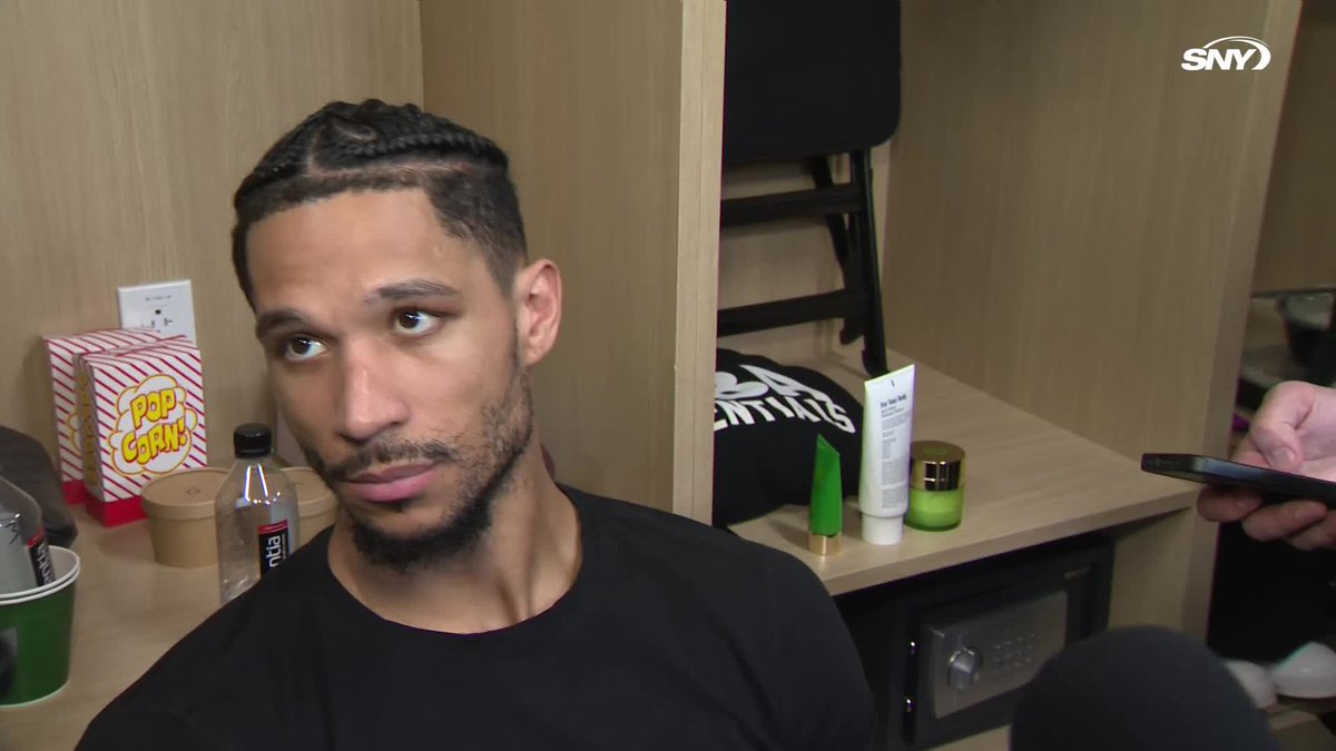"I failed the team. I didn't bring it how I should have, especially in this series. If I played better, it could've been a different situation." - Josh Hart