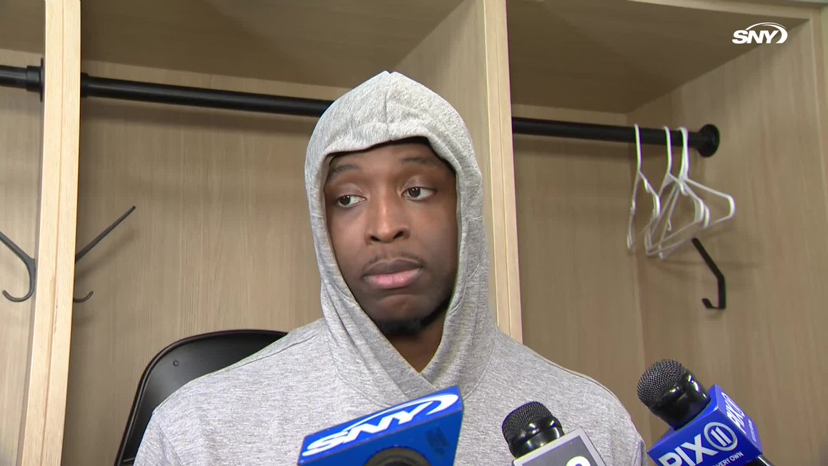 OG Anunoby's message to Knicks fans: "Thank you for all your support. We have amazing fans, so thanks for all the support. And the way we fought. We're going to be better from this"