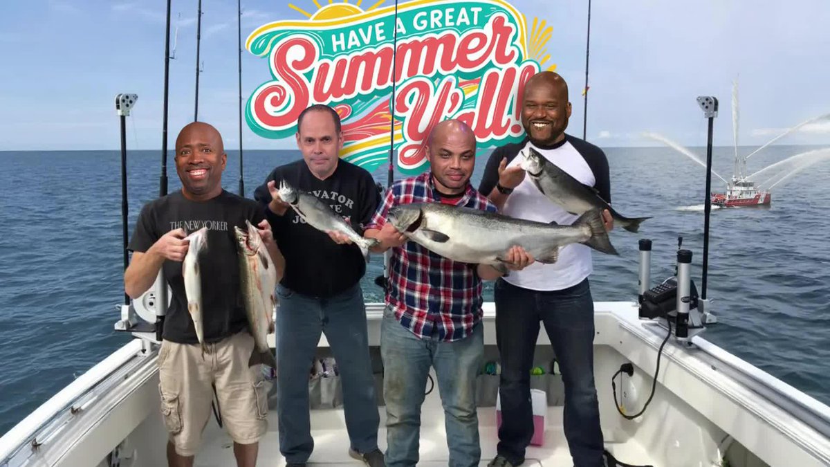 After our final show on TNT, the Inside the NBA crew is officially Gone Fishin' 🥹🎣