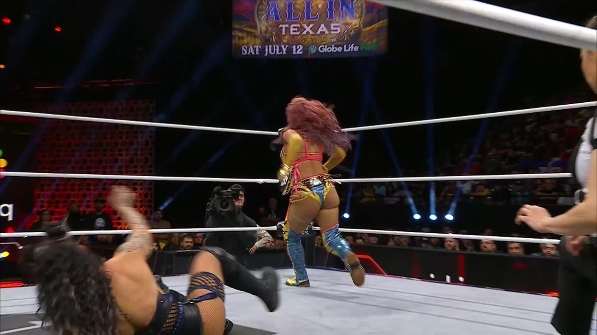PLANTED by @SkyeByee! Watch #AEWCollision on TNT & MAX
