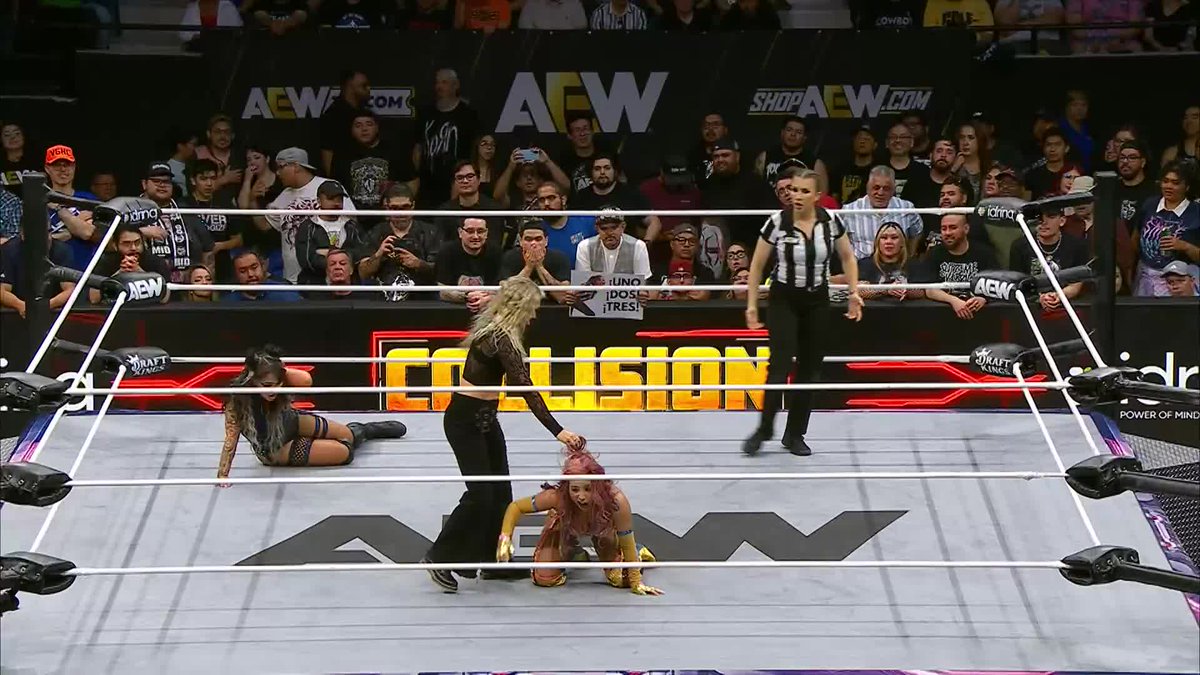 “TIMELESS” TONI STORM IS HERE! Watch #AEWCollision on TNT & MAX