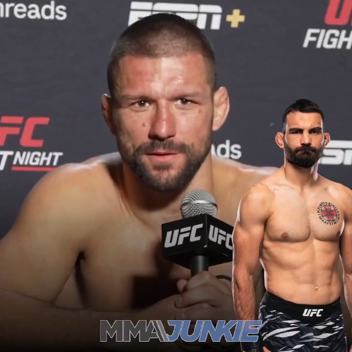 "He has nickname 'God of War.' I can change this to 'God of Comfort Zone.'" Mateusz Gamrot wants to settle his issue with Benoit Saint Denis after #UFCVegas107.