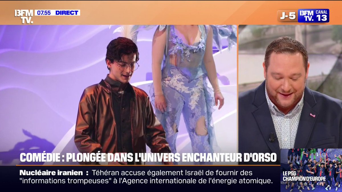 BFMTV s'est glissé dans les coulisses d'"Orso et le Secret des Étoiles", le spectacle musical pour enfant prévu pour la rentrée 2025