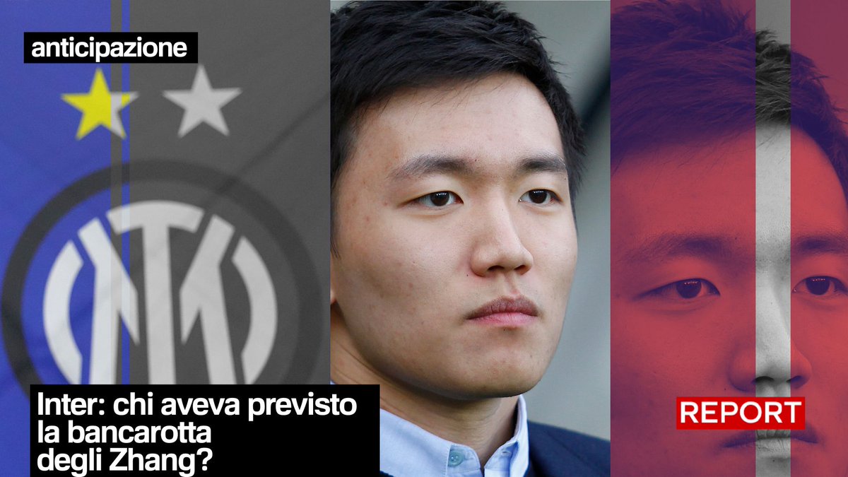 I problemi finanziari dell’Inter erano davvero causati solo dalla crisi delle holding cinesi del suo proprietario? Ne parliamo questa sera dalle 20.30 su #Rai3