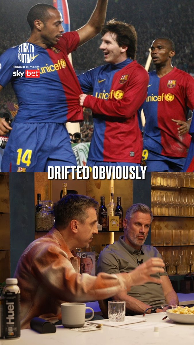 “It’s not your team, it’s Messi’s team!” 😳 Lionel Messi was that good, even legends like Thierry Henry had to take a step back! 🫡