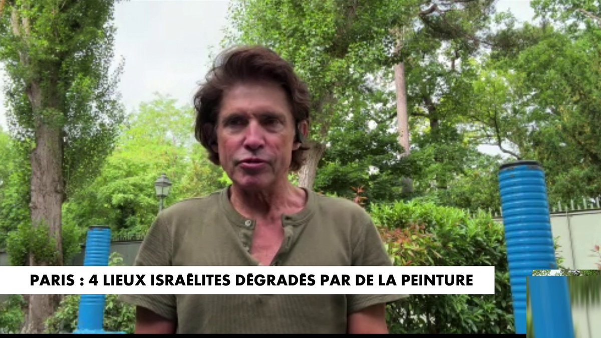 Arno Klarsfeld, avocat, sur les lieux israélites dégradés par de la peinture à Paris : «La France n'est pas un pays antisémite, l'extrême gauche l'est» dans #HDProsWE