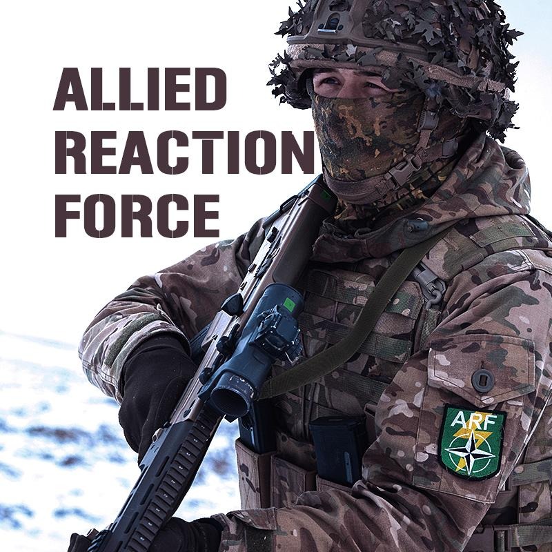 This is NATO’s Allied Reaction Force Ready to defend the Alliance and quickly respond to any crisis 🛡️
