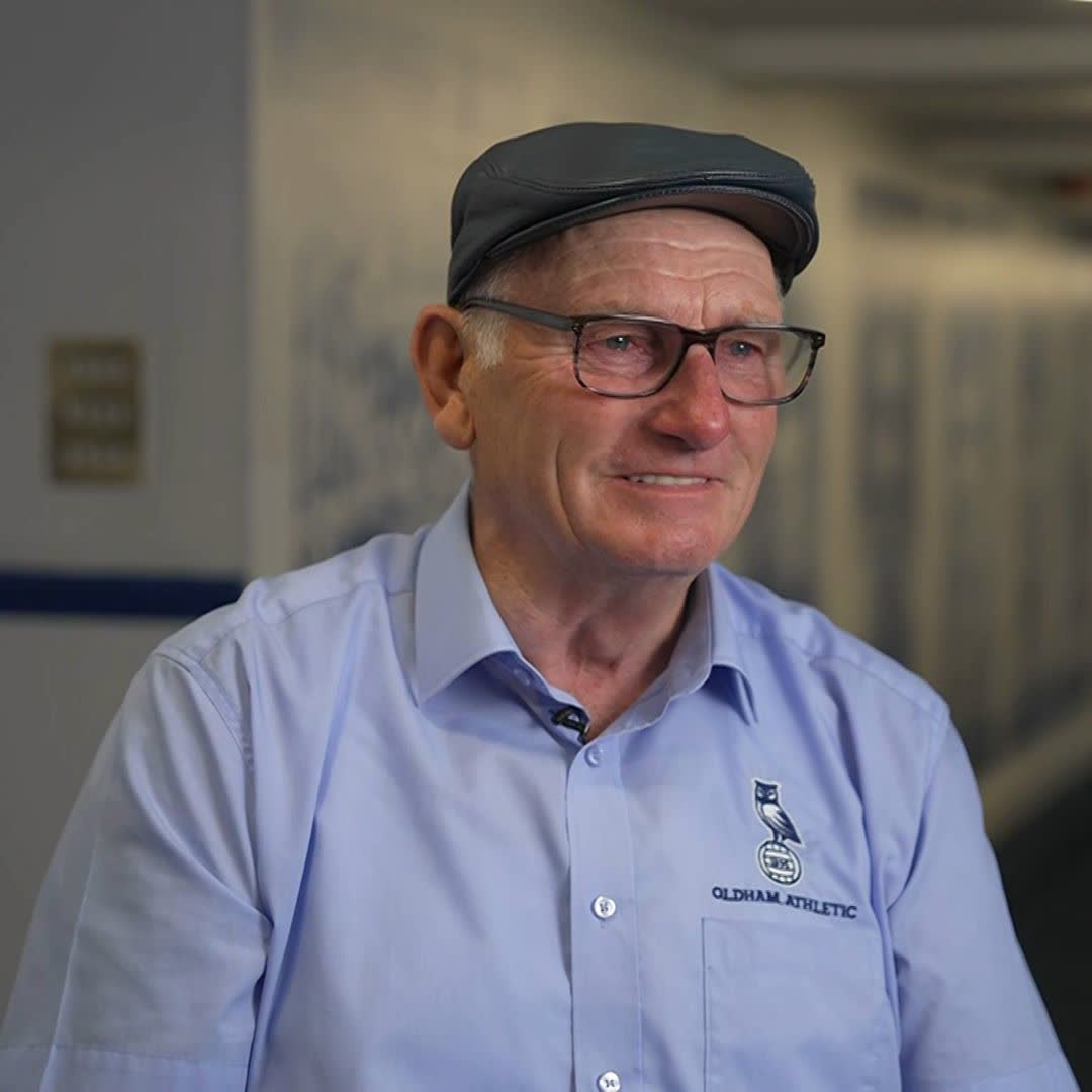 "It's the biggest thing that's happened in Oldham for 35 years" Oldham owner Frank Rothwell on National League play-off final.