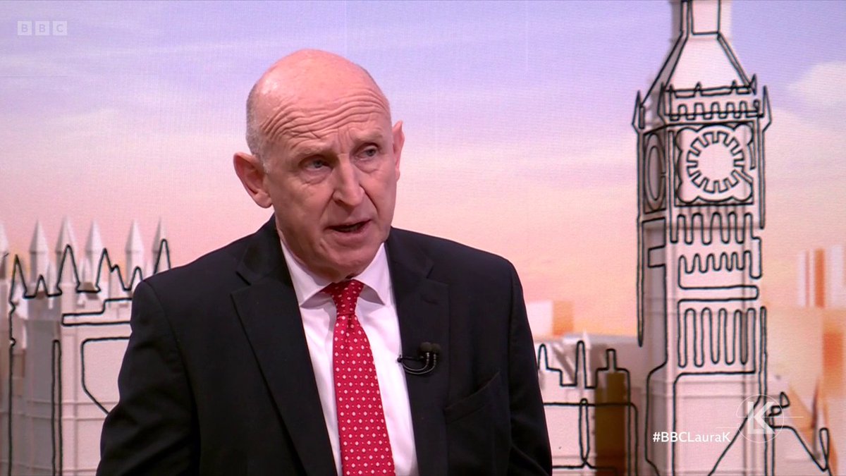 "Israel must cease this new military operation" Defence Secretary John Healey says the current situation in Gaza is "intolerable" #BBCLauraK