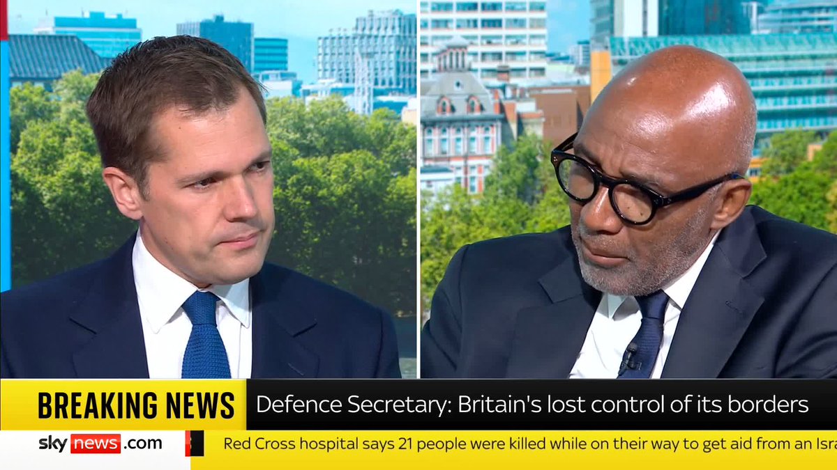 Sky's Trevor Phillips questions Shadow Justice Secretary Robert Jenrick on the deportation of foreign prisoners and the arming of prison officers to 'crack down on Islamist terrorists in jail'. 📺 Sky 501, Virgin 602, Freeview 233 and YouTube