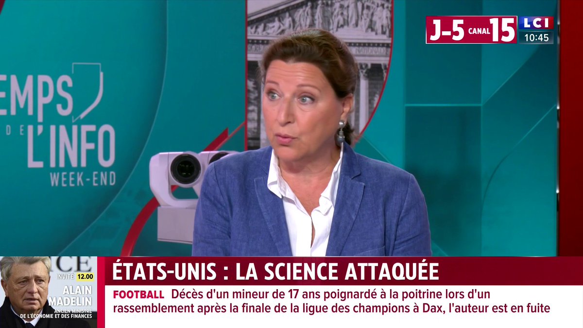 Propos de Robert Kennedy Jr sur les vaccins : "On devrait mettre ces désinformateurs publics devant leurs responsabilités (...) Si les gens meurent à cause de leurs discours, en réalité, ils ne sont jamais remis en cause" 🗣️ Agnès Buzyn ▶️ Avec Paola Puerari