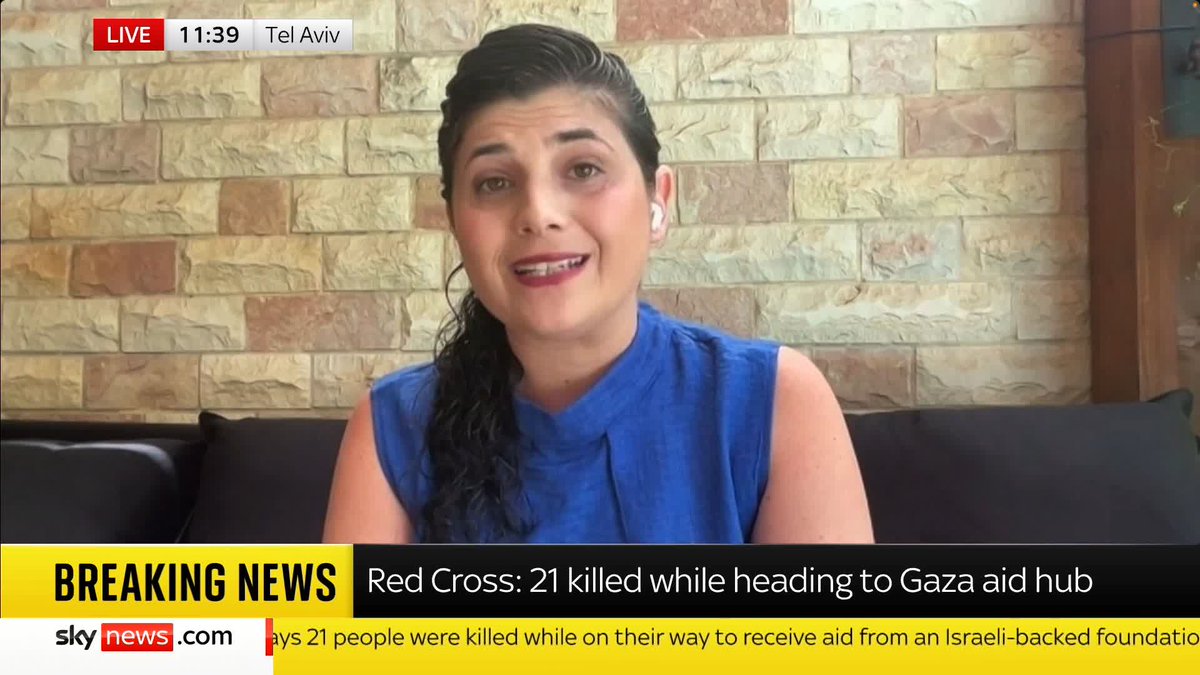 Israeli Deputy Foreign Minister Sharren Haskel השכל שרן reacts to reports from the Gaza Health Ministry that at least 26 people were killed in an Israeli attack near an aid distribution site. #TrevorPhillips