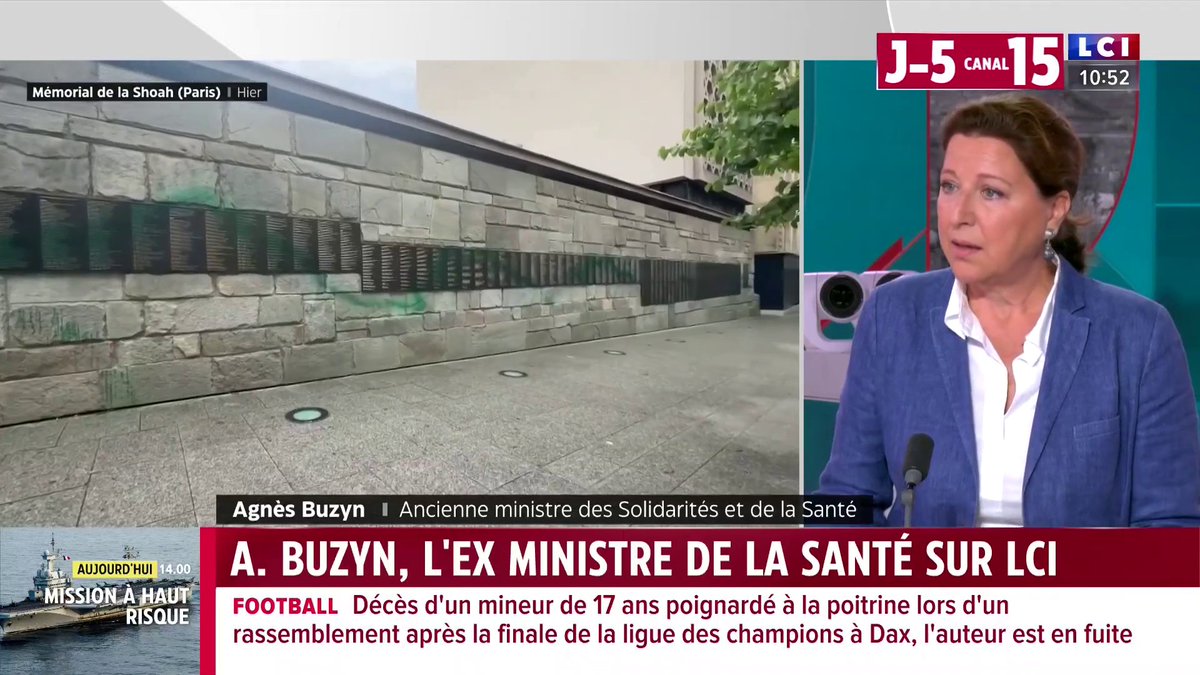 "Le gouvernement Netanyahou est en train de dériver", "a perdu le Nord" et "est un danger" pour le pays qui est "totalement déchiré" 🗣️ Agnès Buzyn qui ajoute qu'Israël n'est pas "un pays unique qui serait en train de vouloir anéantir la population de Gaza" ▶️ Paola Puerari