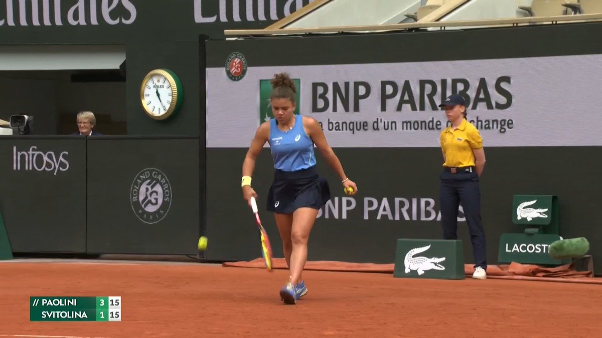 Perfect touch 🤌 #RolandGarros