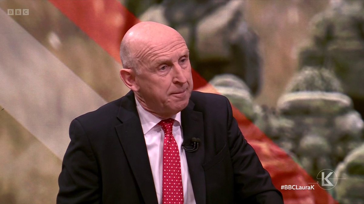 "I have no doubt we will hit that ambition of 3% [defence spending]" Defence Secretary John Healey says the government can "make defence the engine for growth" in the UK but can't confirm if the 3% target has been guaranteed by the Treasury #BBCLauraK