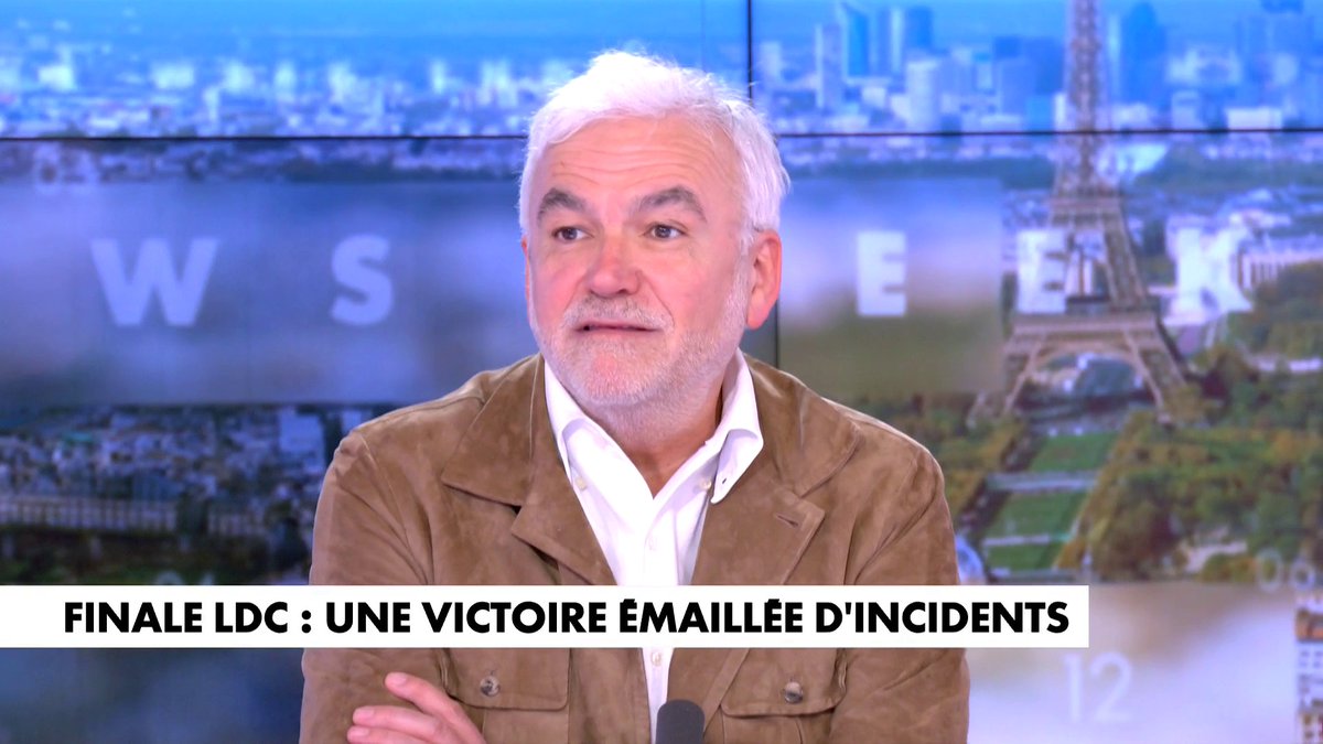 Pascal Praud, animateur, sur la victoire écrasante du PSG face à l'Inter Milan, à l'issue de la finale de la Ligue des champions : «Le PSG est une équipe extraordinaire parce qu'elle est collective» dans #MidiNewsWE