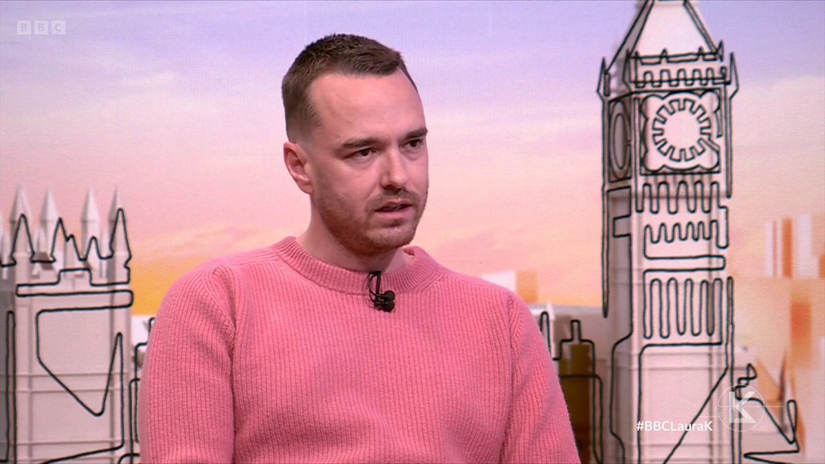 "Who do you hold responsible?" #BBCLauraK asks domestic abuse campaigner David Challen about the "normalcy" of violence against women "Leadership... [it's] a man's issue, a man is leading this government, what's he doing about the issue?" he replies