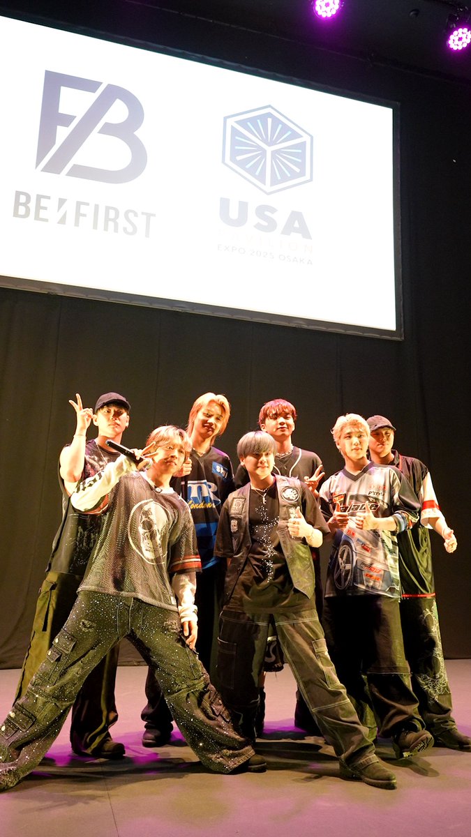 #アメリカパビリオン で #BEFIRST のみなさんが ダンスチャレンジ🕺🏻 ユースアンバサダーとの国際交流イベントとして 開催されました🌎 BE:FIRSTのみなさんのレクチャーのもと みんなで #Blissful ダンスに挑戦💪 会場は大盛り上がり🔥 USA Pavilion BE:FIRST #EXPO2025 #大阪・関西万博
