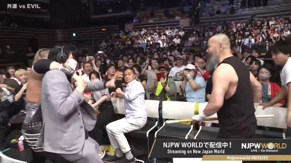 I was hoping for it...☹️ .🇮🇹ミラノコレクションA.T.🇯🇵 Sign up Now &amp; Stay tuned to #NJPW #njpwworld #BOSJ32