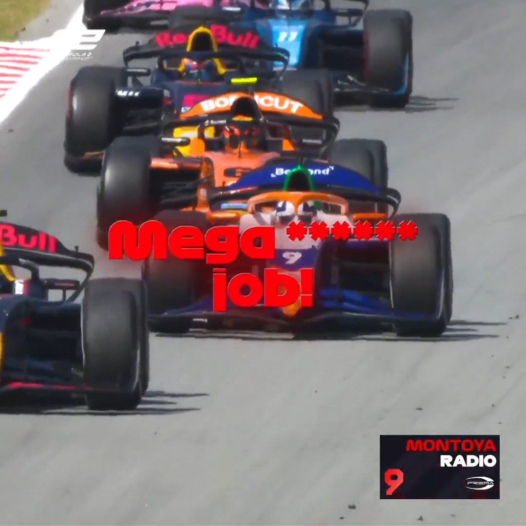 Back-to-back Feature Race podiums for Seb 🏆🏆 Following on from his P3 finish in Monaco last weekend, Sebastian Montoya followed that up with a P2 in Barcelona 🥈👏 #F2 #SpanishGP
